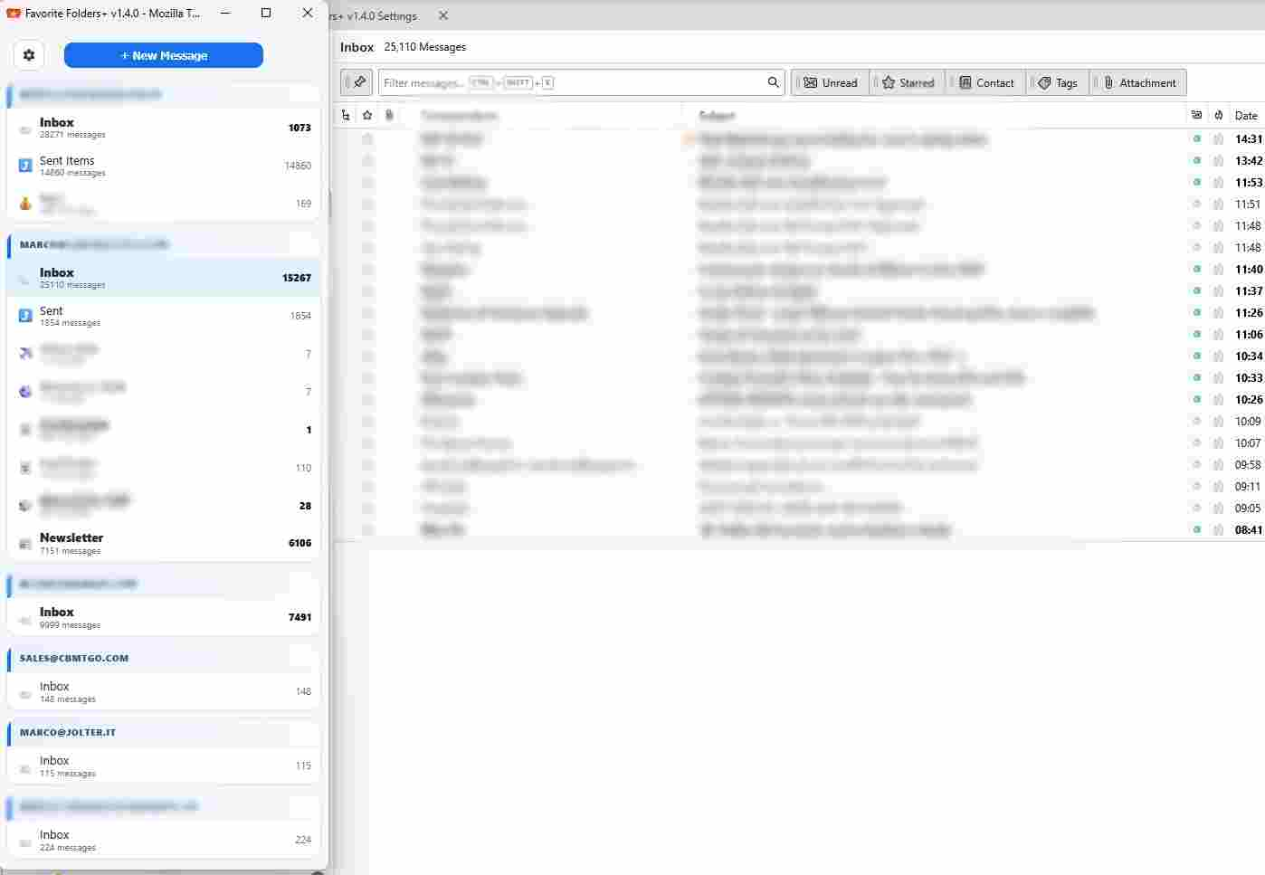 Favorite Folders Pro screenshot